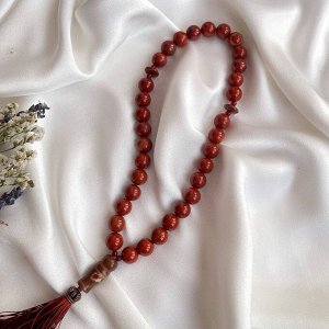 Четки из Яшмы (33 бусины)