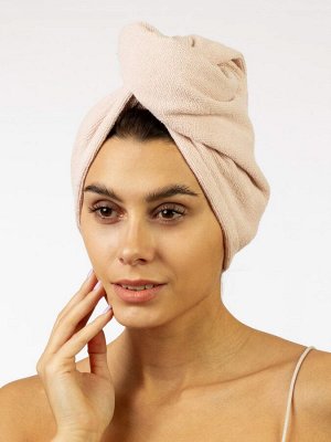 Beatrice (розовое) полотенце для сушки волос 26х58см