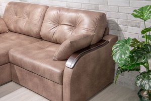Угловой диван Тодес (независимый пружинный блок) + 4 подушки