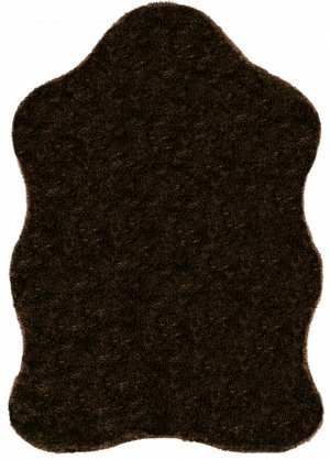 Ковер Ковер Паффи (PUFFE) S331A Форма BROWN - KK 1,6x2,3 / 1.6х2.3 / Форма / 100% полиэстер / Высота ворса, мм 40 / Турция