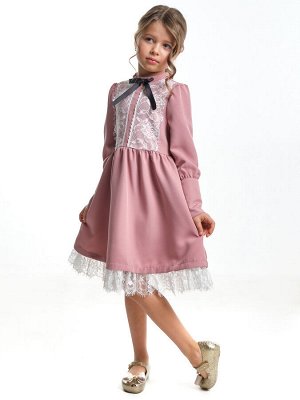 Платье (98-122см) UD 6901-1(2) розовый