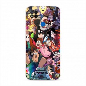 Силиконовый чехол Гравити Фолс на Xiaomi Redmi 9C
