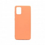 Силиконовый персиковый чехол Soft Touch для Samsung Galaxy A71