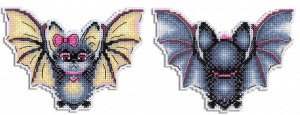 Набор для вышивания крестиком на пластиковой канве Р-878 «Летучая леди» от торговой марки «Жар-Птица».