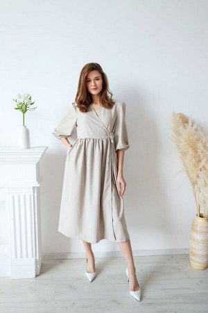 Платье AURA 3077-176 серый