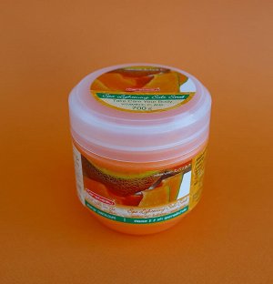 Солевой скраб "Дыня" Carebeau Cantaloupe 700 гр.