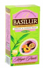 Чай зеленый Basilur Волшебные фрукты Абрикос и Маракуйя 25пак