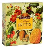 Чай черный Basilur &quot;Волшебные фрукты - Ассорти &quot;, с добавками, 40 пакетиков