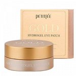 Гидрогелевы патчи для глаз с 24-каратным коллоидным золотом Petitfee Gold Hydrogel Eye Patch