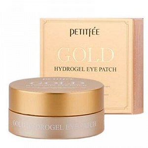Гидрогелевы патчи для глаз с 24-каратным коллоидным золотом Petitfee Gold Hydrogel Eye Patch