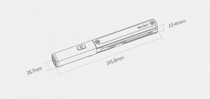 Мультитул Xiaomi NexTool Pen-Shaped Tool N1 3в1 (NE20026)