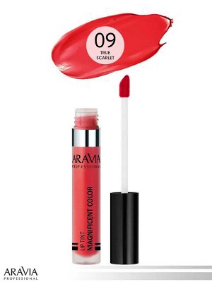 ARAVIA Professional  Тинт-блеск для губ 2-в-1 MAGNIFICENT COLOR, 09 lip tint, 5,5 мл