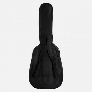 Чехол для гитары, черный, 105 х 41 см, утепленный