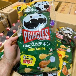 Pringles Mini Chips 19g - Принглс мини жаренный цыпленок. В мягкой упаковке
