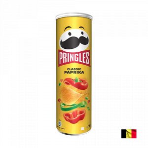 Pringles Paprika 165g - Принглс Паприка. Бельгия