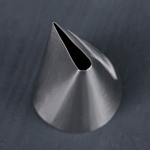 СИМА-ЛЕНД Насадка кондитерская «Лепесток», d=3,4 см, выход 2,3 см, нержавеющая сталь