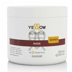 Маска для блеска волос Питательный взрыв Nutritive Mask 500 мл YELLOW