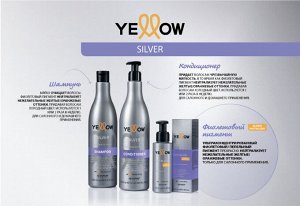 Антижёлтый шампунь для окрашенных волос Silver Shampoo 500 мл YELLOW
