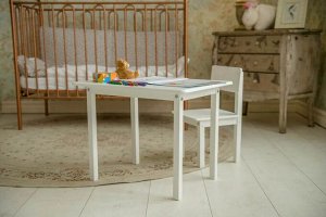 Комплект детской мебели Polini Simple 105 S, натуральный