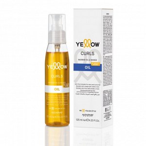 Масло для кудрявых и вьющихся волос Curls Oil 125 мл YELLOW