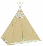 Палатка-вигвам детская Polini kids Жираф, желтый