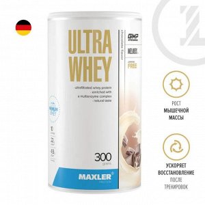 Протеин MAXLER Ultra Whey - 300 гр (банка)