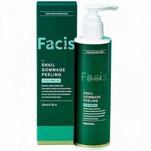 Мягкая пилинг скатка для лица с муцином улитки	Facis  Snail Gommage Peeling