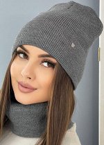 Комплект шапка+снуд