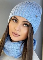 Комплект шапка+снуд
