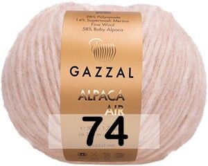 Пряжа Gazzal Alpaca Air