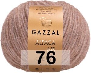 Пряжа Gazzal Alpaca Air