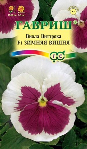 Виола Зимняя вишня F1, Виттрока (Анютины глазки)* 5 шт.