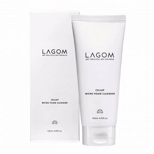 Средство для умывания (120мл) LAGOM CELLUP MICRO FOAM CLEANSER (120ml)