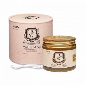 Антивозрастной крем для лица с лошадиными липидами (70гр) ANJO PROFESSIONAL MAYU CREAM HORSE OIL CREAM (70gr)