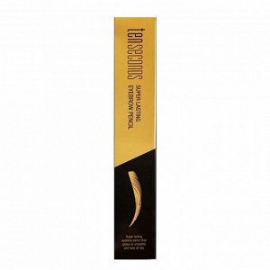 Водостойкий карандаш для бровей # Темно коричневый (1шт) COREANA TENSECONDS SUPER LASTING EYEBROW PENCIL # DARK BROWN (1ea)