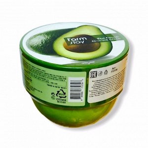 Многофункциональный крем с экстрактом авокадо (300мл) FARM STAY REAL AVOCADO ALL-IN-ONE CREAM (300ml)