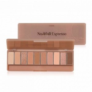 Палетка теней для век #Обнаженный эспрессо (0,8гр*10шт) ETUDE HOUSE PLAY COLOR #NUDIFULL ESPRESSO (0,8gr*10ea)