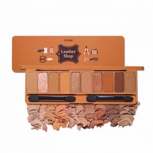 Палетка теней для век #Кожаный Магазин (0,8гр*10шт) ETUDE HOUSE PLAY COLOR EYES #LEATHER SHOP (0,8gr*10ea)