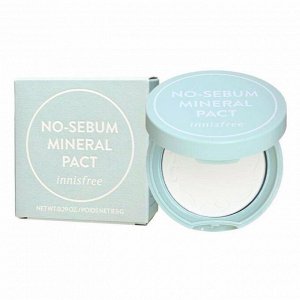 Компактная пудра (8.5гр) INNISFREE NO SEBUM MINERAL PACT (8.5gr)