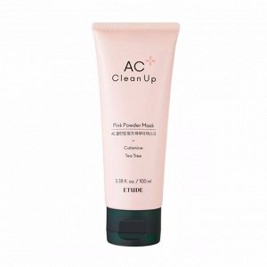 Маска с розовой глиной для проблемной кожи (100мл) ETUDE HOUSE AC CLEAN UP PINK POWDER MASK (100ml)