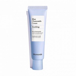 Успокаивающий и восстанавливающий крем с голубой ромашкой MAMONDE BLUE CHAMOMILE SOOTHING CREAM 60ml