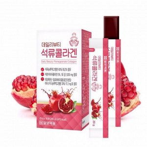 Концентрированное гранатовое желе (20гр*10шт) IL-YANG PHARM DAILY BEAUTY POMEGRANATE COLLAGEN (20gr*10ea)