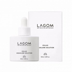 Питательная сыворотка с ферментированным скваланом (50мл) LAGOM CELLUS AQUALANE SOLUTION (50ml)