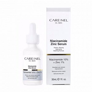 Сыворотка для проблемной кожи (30мл) CARE:NEL DR. SKIN NIACINAMIDE ZINC SERUM (30ml)