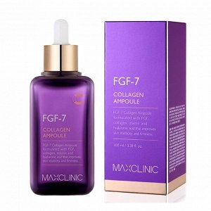 Антивозрастная ампула с коллагеном (100мл) MAXCLINIC FGF-7 COLLAGEN AMPOULE (100ml)