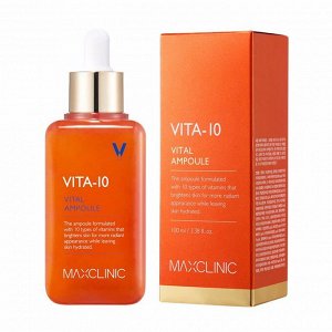 Витаминная сыворотка (100мл) MAXCLINIC VITA-10 VITAL AMPOULE (100ml)