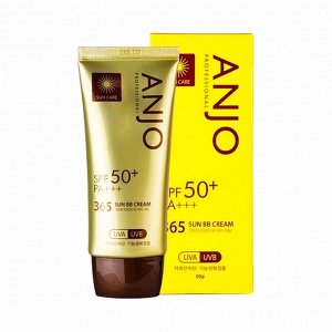 Легкий солнцезащитный ББ крем (50гр) ANJO PROFESSIONAL 365 SUN BB CREAM SPF 50+ PA+++ (50gr)