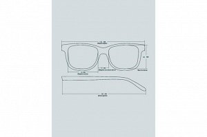 Солнцезащитные очки Graceline CF58150 Серый
