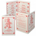 Открытка с мантрами 12 имен Шри Ханумана джи и их сила