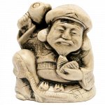Дайкоку с колотушкой 5см, нэцке